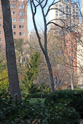 Eastside of Gramercy Park - Northwest View