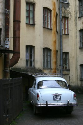 An old Volga.
