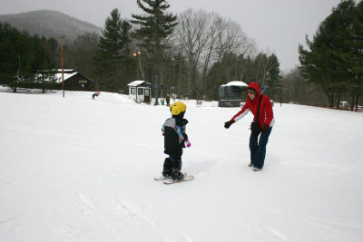 Ed's skiing (first season)
