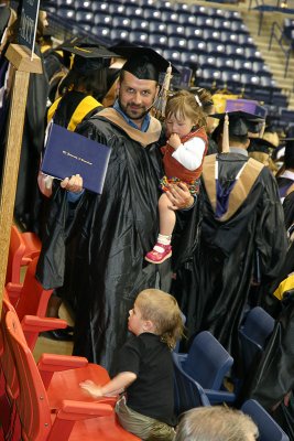 Commencement at UConn. May 2007