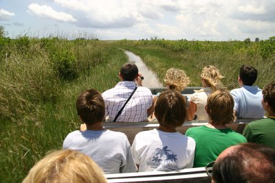 Airboat, Everglades.