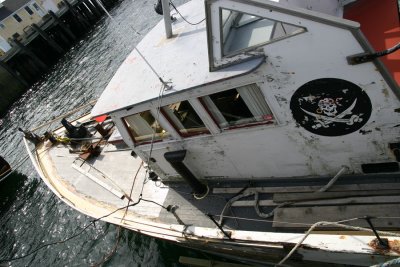 A pirate vessel.