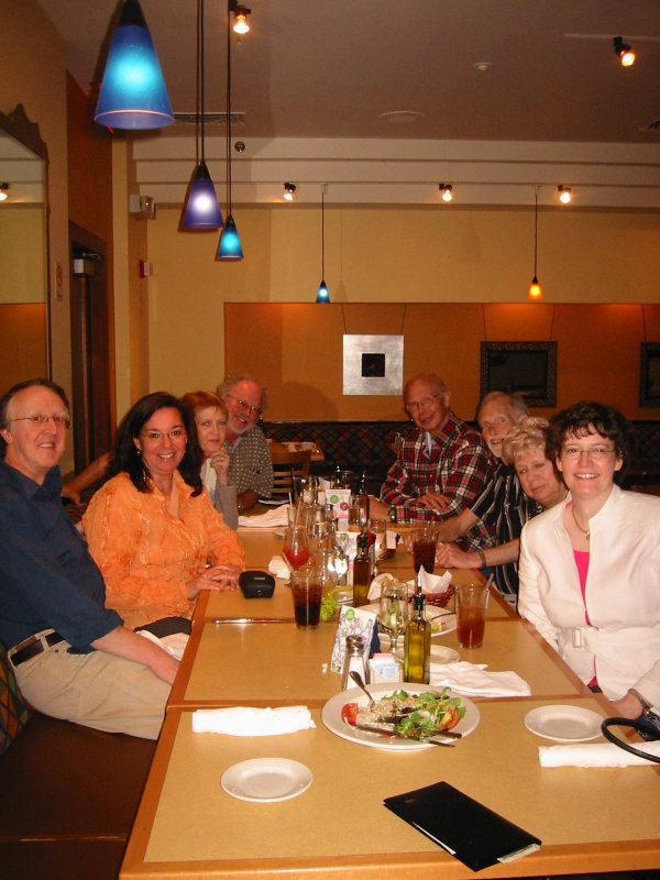 Chris,Karen, Nan,Tim, Steve, Duane, Joyce, Marina