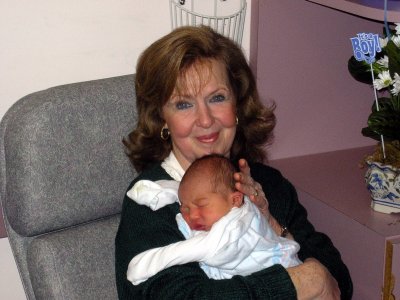 MaryLou with grandson William