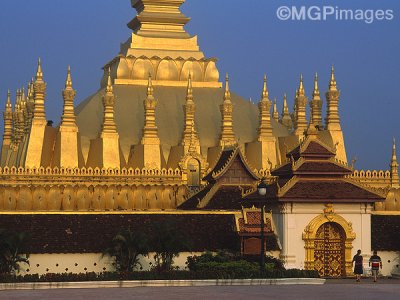 Wat That Luang, Vientiane, Laos