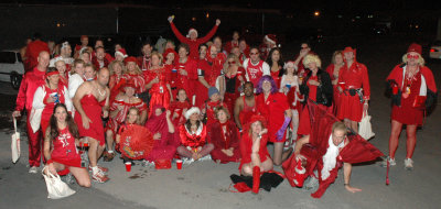 Las Vegas Hash House Harriers Red Dress Run - Dec 2006