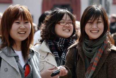 smiles from far east in colors