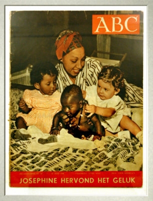 Josephine Baker with children