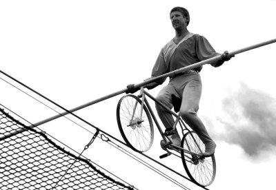 balance (and a smile) is everything