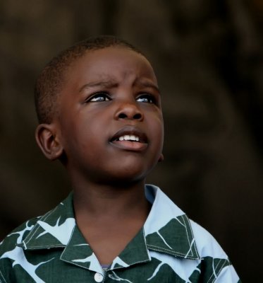 little boy from Sierra Leone