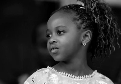 little girl from Sierre Leone