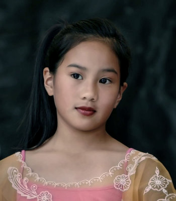 young girl from the Phillippine Islands