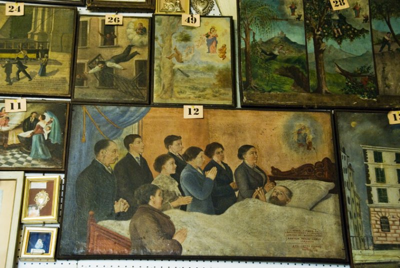 Ex voto, Madonna della Guardia, Genova