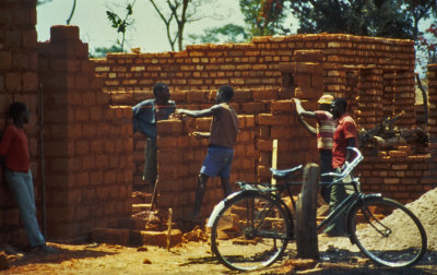 Building future, refugee camp, Tanzania