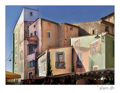 Bdarieux - Trompe-l'oeil