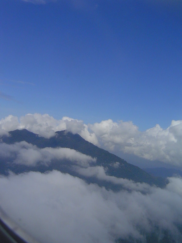 More peaks though the clouds