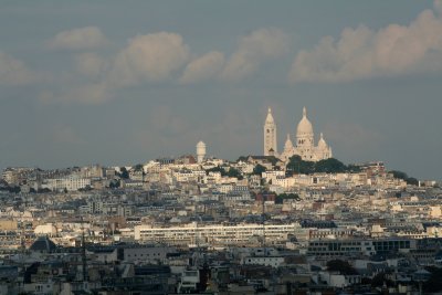 Sacre Coeur watching over the city