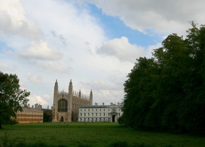 King's College Chapel from the backs