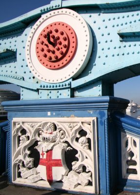 detail on the Tower Bridge