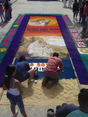 Very detailed alfombra