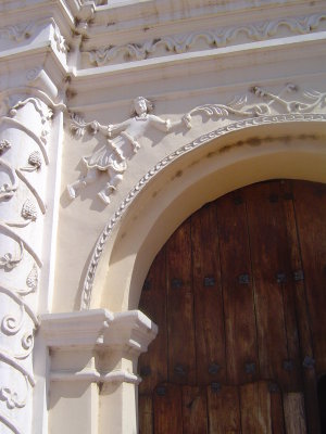 Detail on the side of the Cathedral