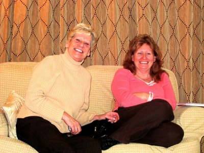 Hazel and Lesley