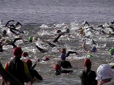 And they're off