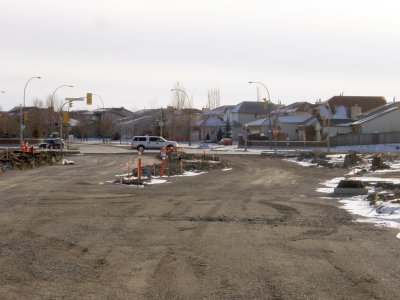 Facing south on new Paget St. Nov 25
