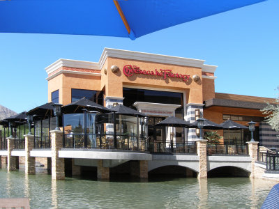 At the River a eatining area