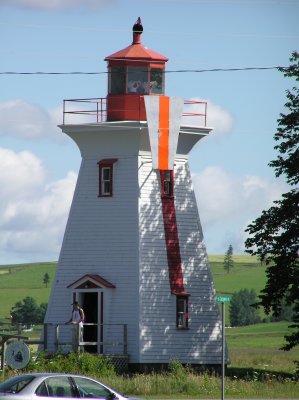 A light house in Victoria  PEI