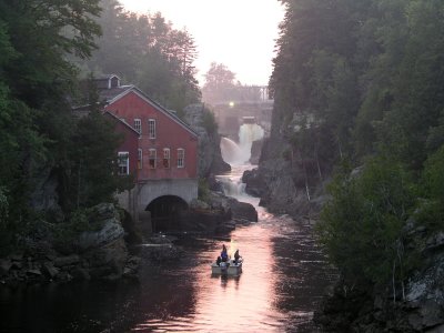 St. George Mill near sunset