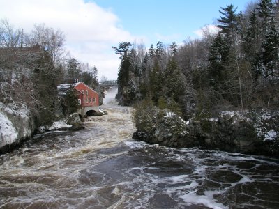 St. George Mill in April