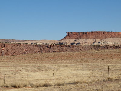 A Mesa in New Mexico, from a distance