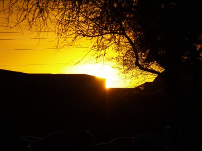 Sunset in Tempe AZ.