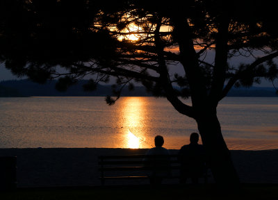 Sunset in Dominion Park. Saint John NB