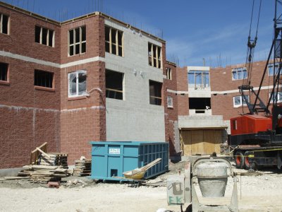 Front of building July 7 07