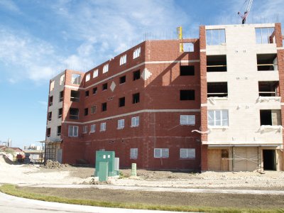 Back side of building 09/15/07