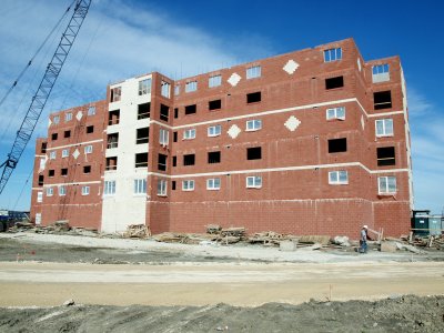 South west side of building 6th floor started 10/05/07
