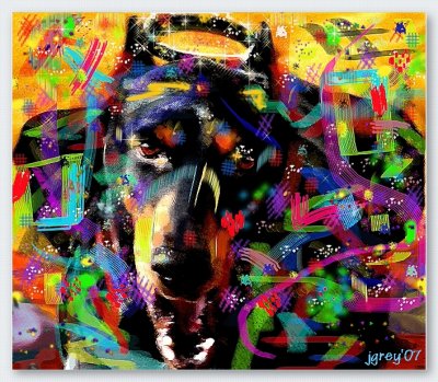 Painting 'A-Dobe'