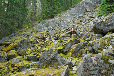 Ryan Running the Rockpile
