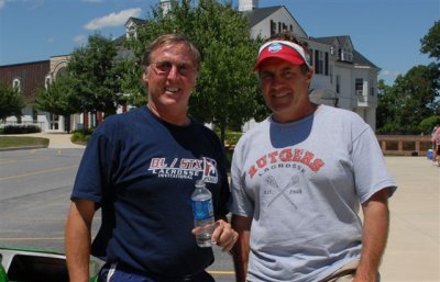 BL Coach Shriver and Bill Belichick