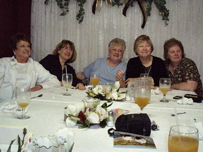 Frances, Barbara, Brenda, Charlotte, Susan