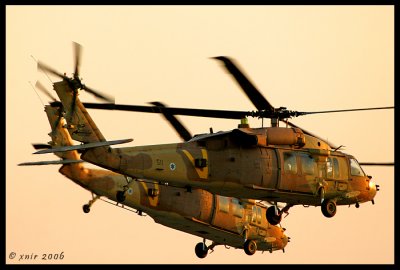 Israel Air Force UH-60 Blackhawk  YANSHUF