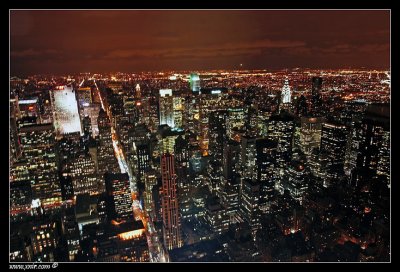 High and windy from the top of ESB