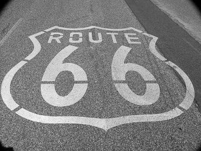Route 66, the California Desert