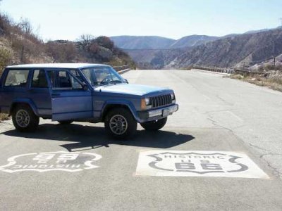 139-Jeep with Historic US 66 on road.jpg