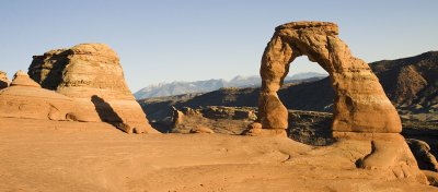 Delicate Arch, Panorama