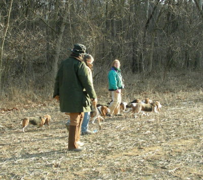 Hunting from Valley Green Farm February 11th