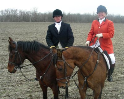 Hunting from Hill n' Hound Farm Saturday March 17