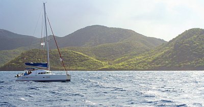 Antigua & Guadeloupe catamaran cruise